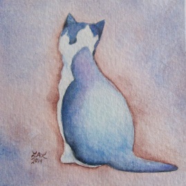 "Cat Study" by Laurel Anne Equine Art